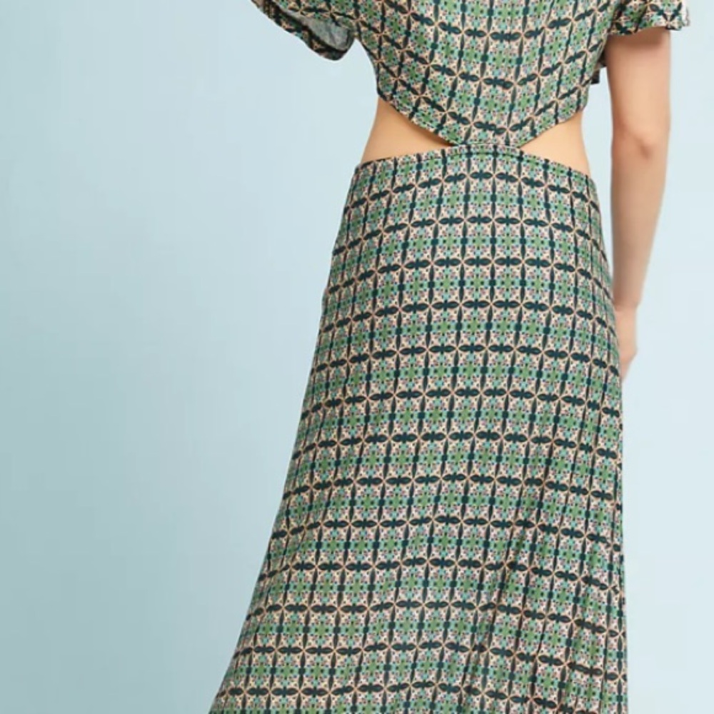 Farm Rio Lila Maxi Dress. Womens size Small - Picture 2 of 14